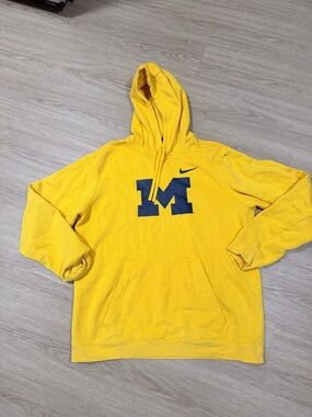 Nike Yellow Michigan hoodie